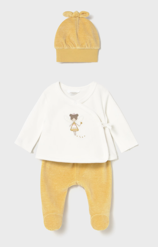 Mayoral Three-Piece Set with Fairy Detail Style 2559 - Honey